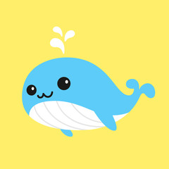 Whales vector dolphin fish icon logo cartoon doodle illustration