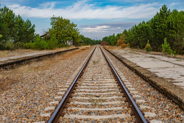 Fototapeta premium railway