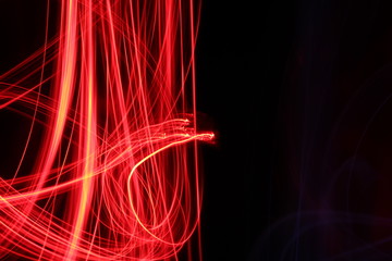 When the light dances...