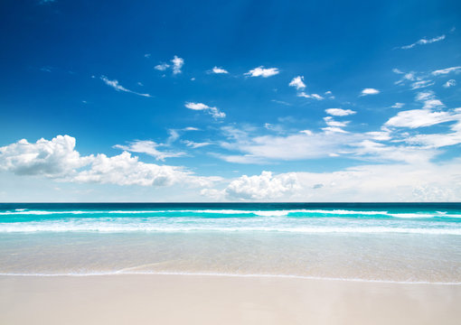 Fototapeta beach in Maldives