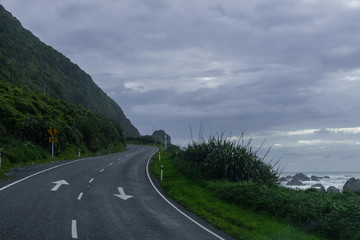 Naklejka premium New Zealand highway