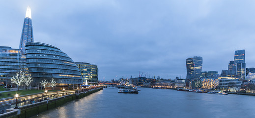 Vista dal Tower Bridge