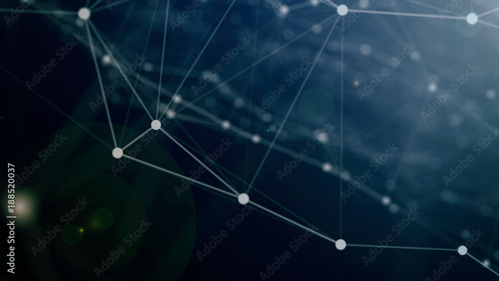 Poster abstract space background