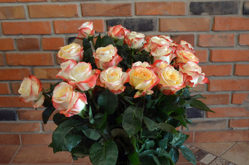 Fresh roses  bouquet
