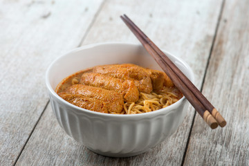 Asian food Curry Laksa Noodles