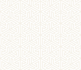 Vector seamless pattern. Modern stylish abstract texture. Repeating geometric tiling from striped elements