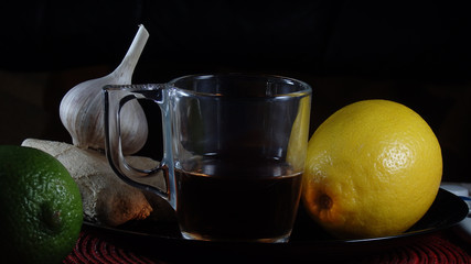 Selection of food against colds and flu