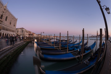 Fototapeta na wymiar Venezia sunset