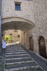 Fototapeta na wymiar Historic town of Lugnano in Teverina (Umbria, Italy)