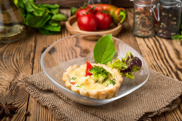 healthy food beautiful and tasty food on a plate