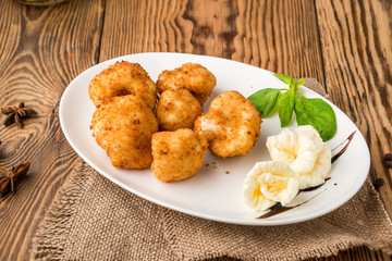 healthy food beautiful and tasty food on a plate