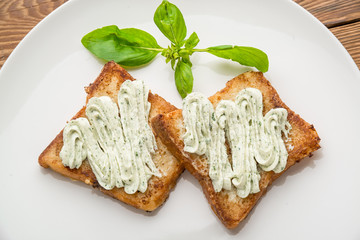healthy food beautiful and tasty food on a plate