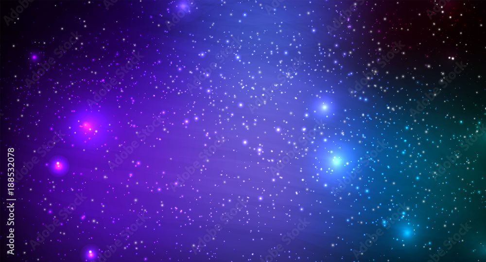 Canvas Prints abstract space background