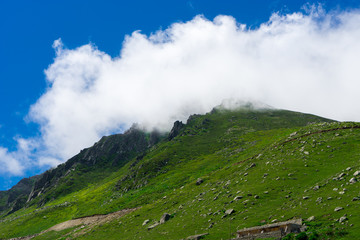 Village of Kavron on Plateau, Rize - Turkey