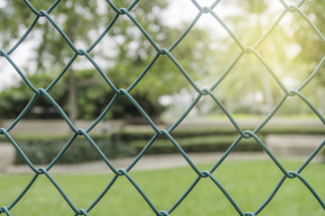 Fototapeta premium Green fence