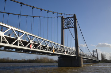 Pont suspendu Bretagne-Anjou à Ancenis