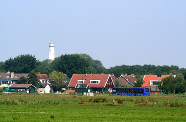 Landscape of the isle of Schiermonnikoog