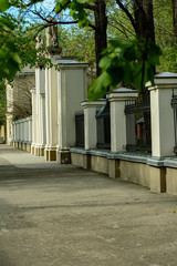 Fototapeta premium The gate of the charming Ukrainian city of Ivano-Frankivsk. Ukraine