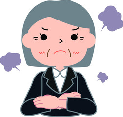 Granny Veteran Career Woman fury.eps