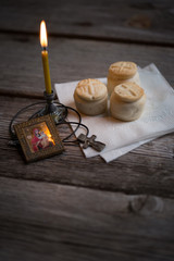 Prosfora from the Orthodox Church