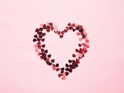 Heart shape. Concept for love, romantic and Valentine’s day.