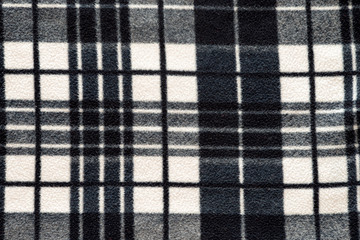 texture background - black and white checkered fabric
