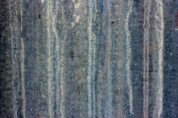 Old zinc surface background The rust on the surface of zinc.