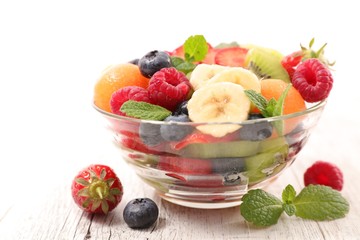 bowl of fruit salad