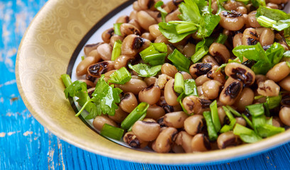 Southern Style Vegan Black Eyed Peas