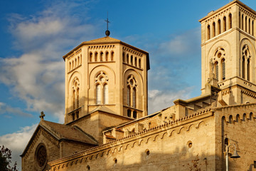 Fototapeta na wymiar Kirche San Magin - Palma de Mallorca