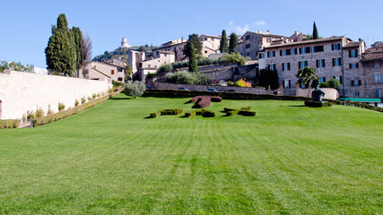 Fototapeta premium Architectural Detail of Assisi in Umbria