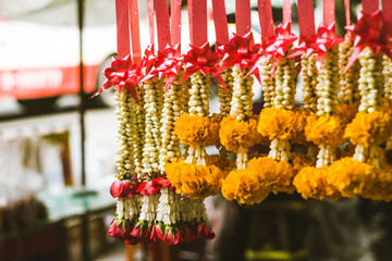 Coroncine di fiori in thailandia