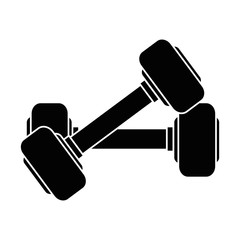 weight lifting gym devices vector illustration design