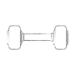 weight lifting gym device vector illustration design
