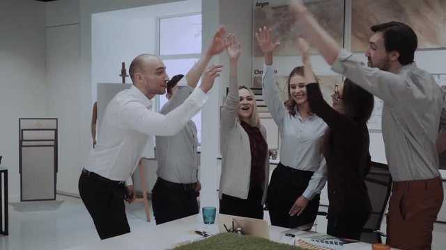 Business Casual Office Team Building