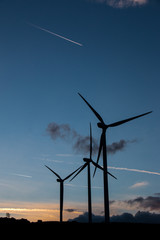 Fototapeta na wymiar energia eolica