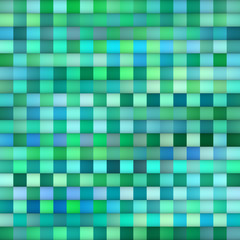 Multicolor Gradient Rectangles Grid. Seamless Black and White Pattern.