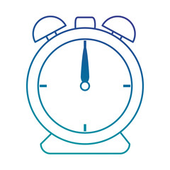 alarm clock isolated icon vector illustration design