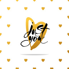 love lettering background