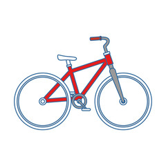 bicycle vehicle isolated icon vector illustration design