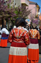 Fototapeta premium Folk of Sardinia