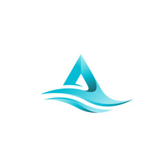 A And wave icon - 188559409