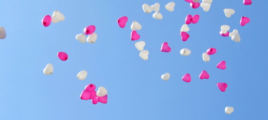 Palloncini in volo - festeggiamento 
