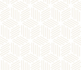 Vector seamless pattern. Modern stylish abstract texture. Repeating geometric tiling from striped elements