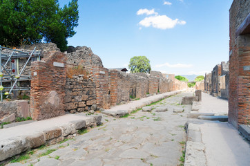 ruins of Pompeii, Italy