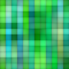 Multicolor Gradient Rectangles Grid. Seamless Black and White Pattern.