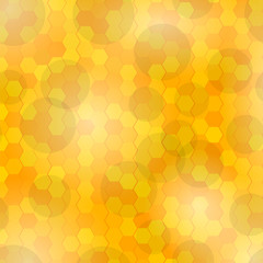 Sweet Honeycomb Background