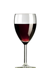 glass of red wine