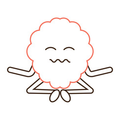 kawaii brain icon