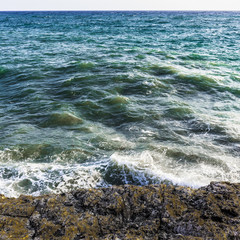 Surf on the island of Cyprus